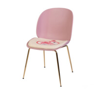 Кухонный стул 8602CC BEETLE розовый-ASAXIY UZ