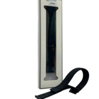 Ремешок кожаный RM0037 22mm, Black-ASAXIY UZ