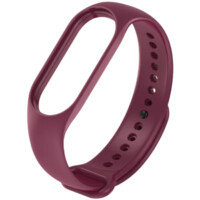 Силиконовый ремешок для Xiaomi Mi Band 7 Wine red-ASAXIY UZ