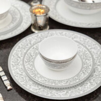 Столовый сервиз Diva La Opala Persian silver44 предметов-ASAXIY UZ