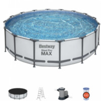 Каркасный бассейн Bestway Steel Pro 488х122см 5612Z b-ASAXIY UZ