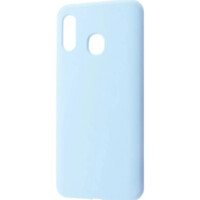 Samsung Galaxy A30/A20 uchun cover g‘ilofi, Light blue-ASAXIY UZ