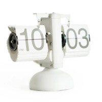 Классические перекидные часы Flip Matt ST0356 (White)
