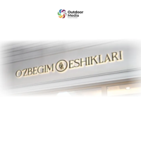 Hajmli nurli harflar va fasad peshlavhalarini tayyorlash xizmati