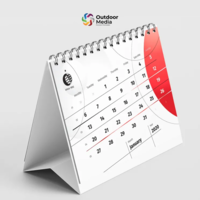 Изготовление настольных календарей (домики, перекидные, брендированные)