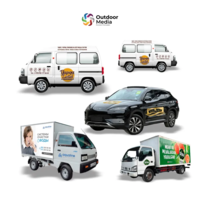 Брендирование транспорта: оклейка легковых и грузовых авто виниловой пленкой-OUTDOOR MEDIA