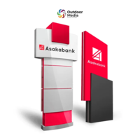 Изготовление рекламных пилонов, стел и навигационных указателей