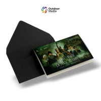 Изготовление пригласительных, подарочных сертификатов и открыток