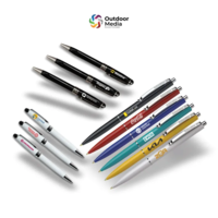 Ruchkalarni brendlash: plastik va metall ruchkalarga logotip tushirish-OUTDOOR MEDIA