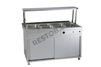 Мармит вторых блюд четырехрядный-RESTOB