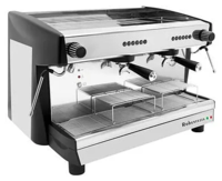 Кофемашина ROBUSTEZZA DE2E высокие группы, мультифазная, черная-RESTOB
