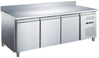 СТОЛ С ОХЛАЖД.ШКАФОМ HURAKAN HKN-GN3TN-SB С БОРТОМ-RESTOB