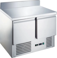 СТОЛ С ОХЛАЖД.ШКАФОМ HURAKAN HKN-GNL2TN-SB С БОРТОМ-RESTOB