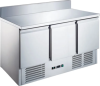 СТОЛ С ОХЛАЖД.ШКАФОМ HURAKAN HKN-GNL3TN-SB С БОРТОМ-RESTOB