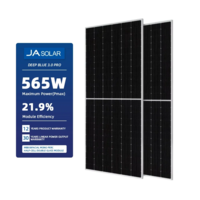 JA Solar p-type perc MONO 565w quyosh paneli-energiya tizimlaringiz uchun maksimal samaradorlik