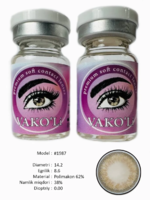 Цветные контактные линзы #1987 0.00 2PS VAKO'Li