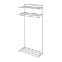 Гардеробная система ПРАКТИК Home Basic G90 белая-Железная мебель