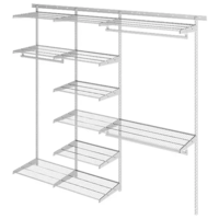 Гардеробная система ПРАКТИК Home Max G210 белая-Железная мебель