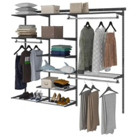 Гардеробная система ПРАКТИК Home Max G210 графит