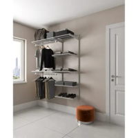 Гардеробная система ПРАКТИК Home Optima G150 графит