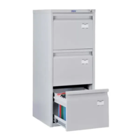 Картотечный шкаф ПРАКТИК А-43-Железная мебель