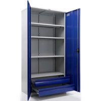 Шкаф инструментальный TC с полками и ящиками-Железная мебель