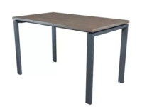 Стол NT 120х70 темный орех/антрацит-Железная мебель