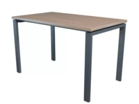 Стол NT 120х70 вяз натуральный/антрацит-Железная мебель