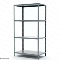 Стеллаж MS STRONG 1850х1000х500 (4 полки)-Железная мебель