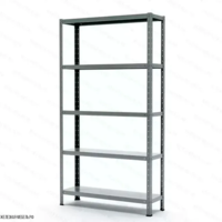 Стеллаж MS STRONG 1850х1000х400 (5 полок)-Железная мебель