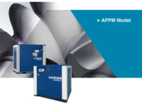 Inverterli kaishan APM 75 / 75 kVt havo vintli kompressor-AIR POWER SYSTEMS