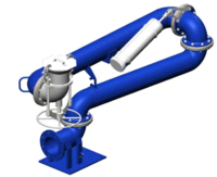 Pastki drenajni o'rnatish 2350. USN-150.4-U1-VL OYL MONTAJ