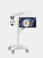 Mikroskop VISSION VS-750+stul Mergo 008-DENTMED Стом и Медтехника