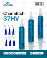 CharmEtch HV 37% 5ml. 1 syringe + 1 ta Orablock kartrij-DENTMED Стом и Медтехника