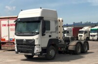 Тягач Howo V7X 6x4 CNG метан газли, подушкали