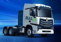 Тягач Howo-Max 460 6x4 CNG газовый на метане, AMT, ретардер (2 моста, пневмоподвеска)