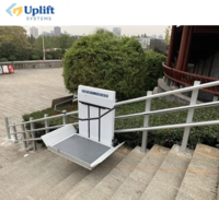 Наклонная безбарьерная подъёмная платформа GH-X