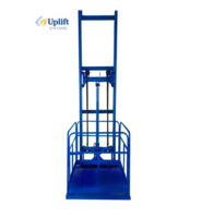 Однонаправленная (однорычажная) направляющая подъёмная платформа