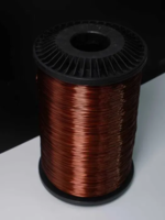 Круглый эмаль провод обмоточный. Эмальпровод из меди ПЭТ-200