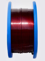 Прямоугольный эмаль провод обмоточный (эмальпровод) из меди ПЭТП-200