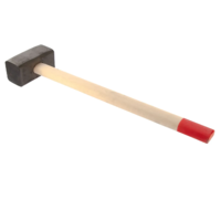 Balyoz, 8000 g, soxta bosh, yog'och tutqich 750 mm. Sibirtech