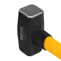 Balyoz 3000g, zarb qilingan, TPR qoplamali shisha tolali tutqich, 880 mm. Denzel