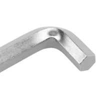 Hex Allen kalitlari to'plami, 1,5–10 mm, 10 dona, nikel bilan qoplangan, halqada. Sparta