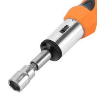 Teskari tornavida + bitlar + rozetka boshlari, 14 dona, PH + SL, CS, 2 qismli tutqich. Sparta