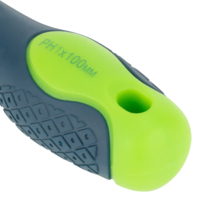 Tornavida, PH1x100 mm, CrV, 2 qismli tutqich. Sibirtech