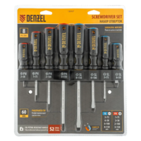 Denzel javondagi 8 qismli tornavida, PH+SL, S2, 3 tugunli tutqich-TRI D ALLIANCE