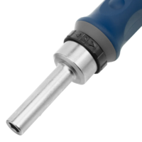 Teskari tornavida + bit, 35 dona, PH + SL + Torx + PZ + Hex + Sq, CrV, 3 qismli tutqich. Sibirtech