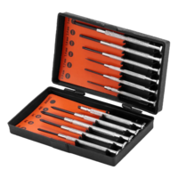 Aniq ishlar uchun отверtkalar to'plami, 11 dona, PH + SL, HCS, "Point" tutqich. Sparta