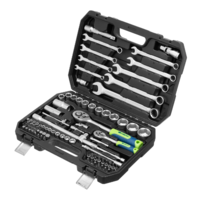 Asboblar to'plami, 1/2", 1/4", plastik quti, 82 dona. Sibirtech-TRI D ALLIANCE