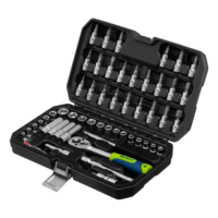 Asboblar to'plami, 1/4" plastik quti, 56 dona. Sibirtech-TRI D ALLIANCE